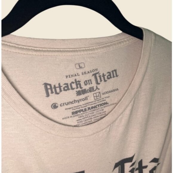 Ripple Junction Attack on Titan Final Season Levi T-Shirt Men’s Size L - Picture 2 of 5